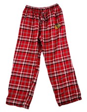 Chicago Blackhawks Plaid Pajama Pants Sleepwear Mens Large NHL