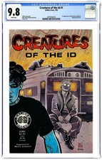 Creatures of the ID #1 CGC 9.8 1990 2075763010 1st Madman (aka Frank Einstein)