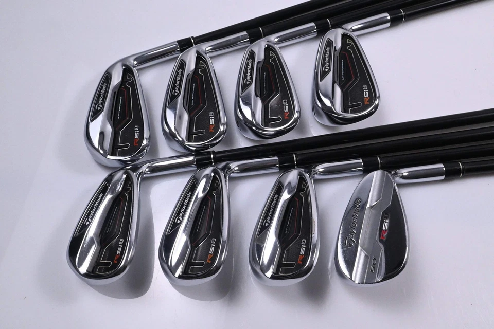 Taylormade RSi1 Irons / 4-PW+AW / Regular Flex Taylormade REAX 65 Shafts - Image 2 of 4