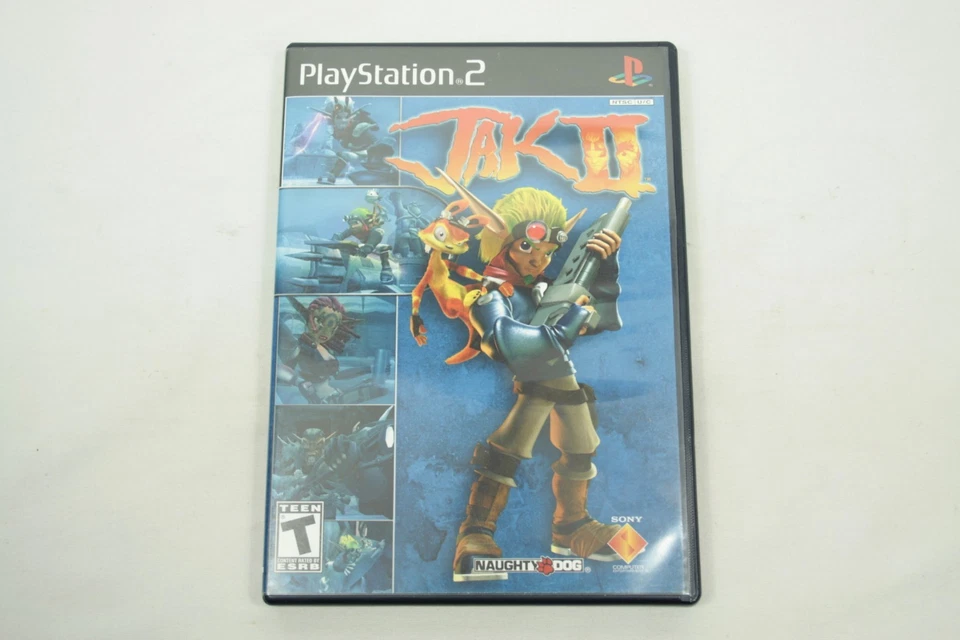 Jak 2 II PS2 CIB Sony PlayStation 2 2003 Black Label Complete w/ Manual Tested B - Image 2 of 4