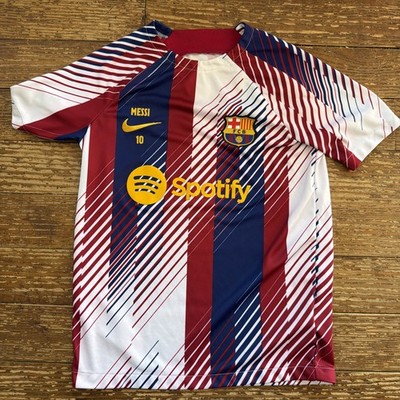 Nike FC Barcelona 2023-24 Youth Medium 137-147CM Spotify Messi