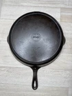 GRISWOLD Cast Iron Skillet Pan 12" Small  Logo Seasoned Flat Ships FREE!
