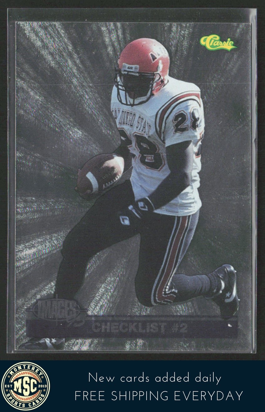 Checklist #2 1995 Classic Images Four Sport #120