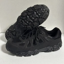 Thorogood 804-6493 Men's Leather WP Comp Safety Toe Work Boot Black Size 12 W