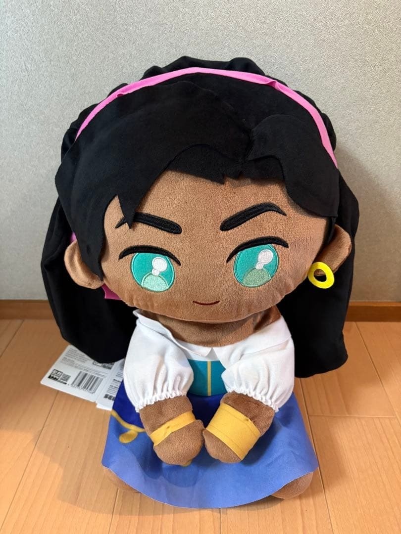 Esmeralda El Jorobado de Notre-Dame Muñeca de Peluche Ojos Lluosos Disney Jap...