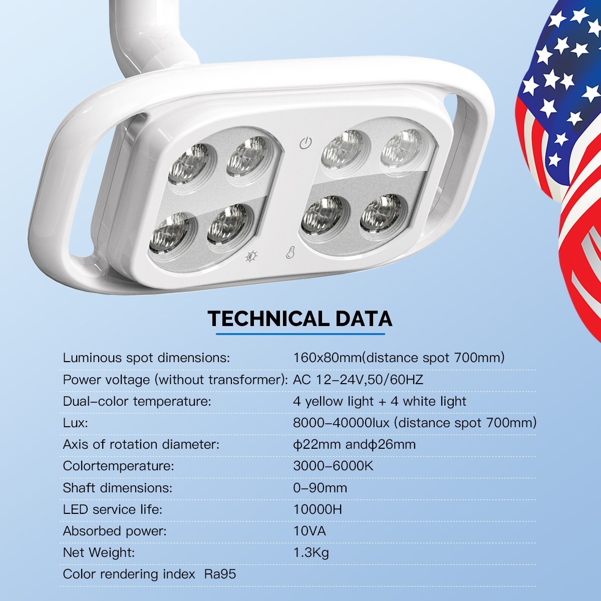 Portable Dental Suction Machine Vacuum System/Silent Oil-Free Air Compressor