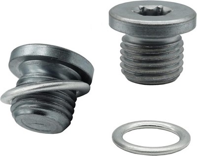 2 PCS Oil Drain Plug M14x1.5 Fit for 06-21 Audi A3 A4 A5 A6 A7 Q3 Q5 Q7 RS3 