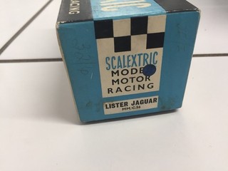 triang scalextric lister Jaguar MM/c56 boxed