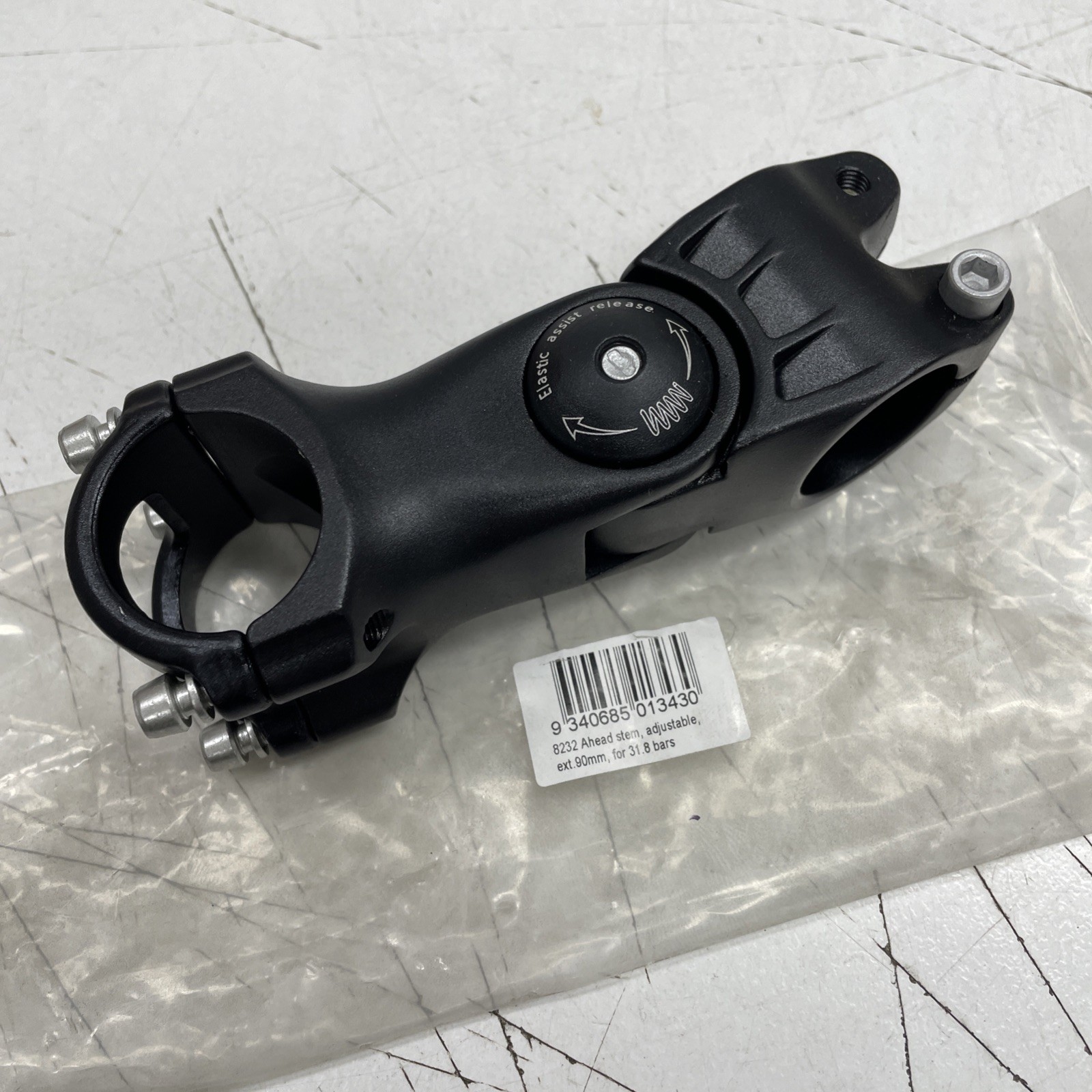 Bike - Component Stem Ahead Ext 90mm Adjustable 31.8mm Bars