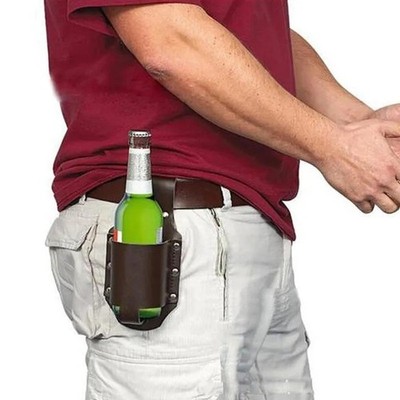 1 Stück Tragbares Flaschen Hüftholster Bier Gürteltasche Wein Dosenhalter