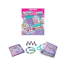 Sticki Rolls Sticki Book Series 2, Wearable  Shareable Sticker Bracelet, 120...