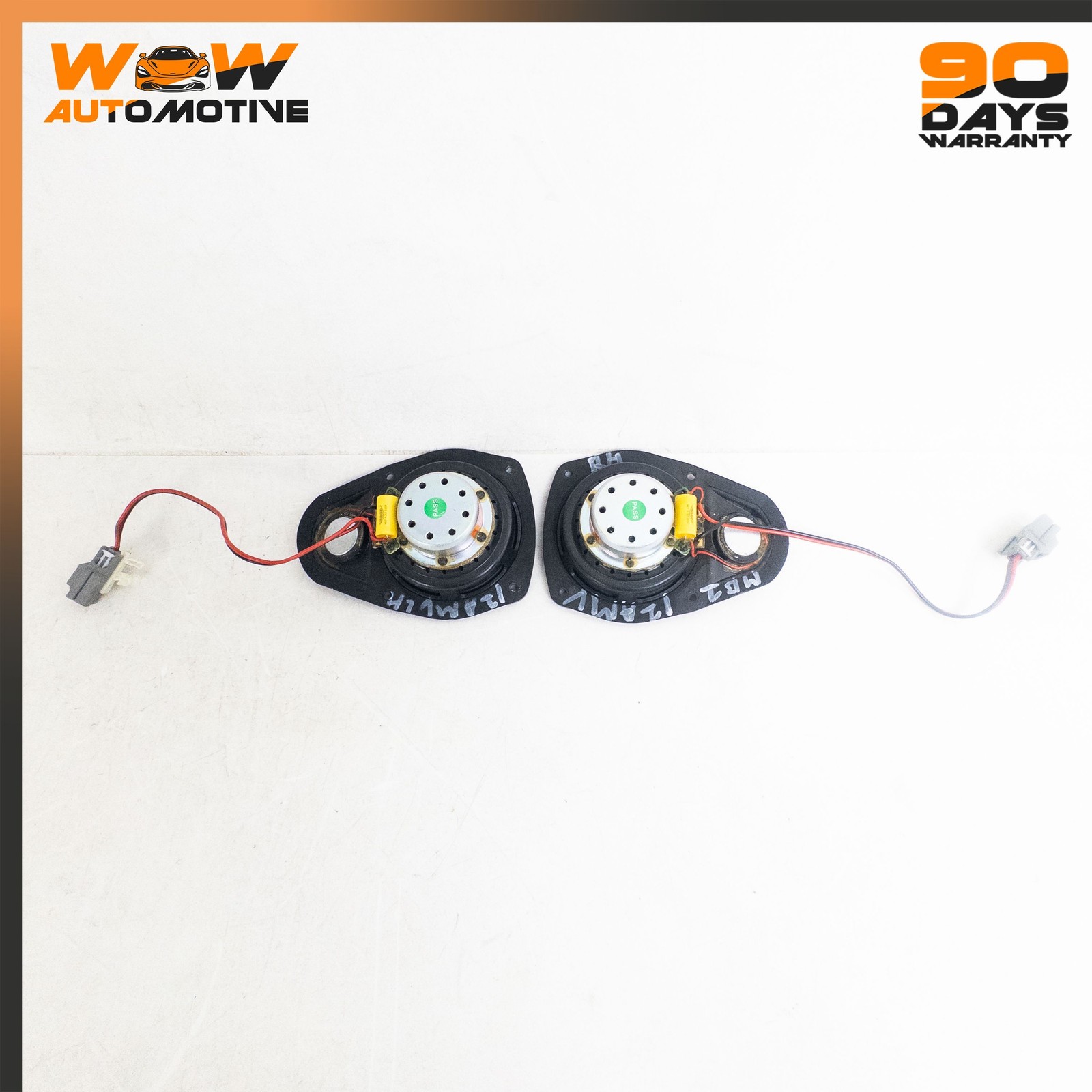 05-24 ASTON MARTIN V8 VANTAGE RIGHT LEFT AUDIO SOUND SPEAKER ALPINE SET OEM