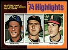 1975 Topps Baseball Card Busby Bosman Nolan Ryan No-Hitters #7 EX-MT+