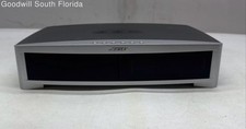 Bose Model AV3-2-1II Silver Black Media Center DVD Surround System Not Tested