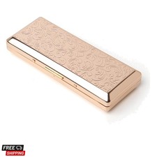 Metal Carry Cigarette Case, Double Sided Spring Clip,Holds 10 100mm Cigarette...