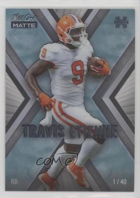 2021 MATTE X-Plode Mega Box White - Blue X 1/40 Travis Etienne Rookie RC 1g0v