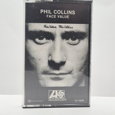 Face Value by Phil Collins Cassette, Oct-1990, Atlantic Label  B357