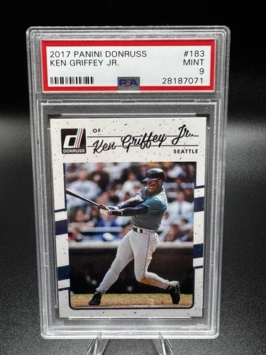 2017 PANINI DONRUSS KEN GRIFFEY JR. #183 PSA 9