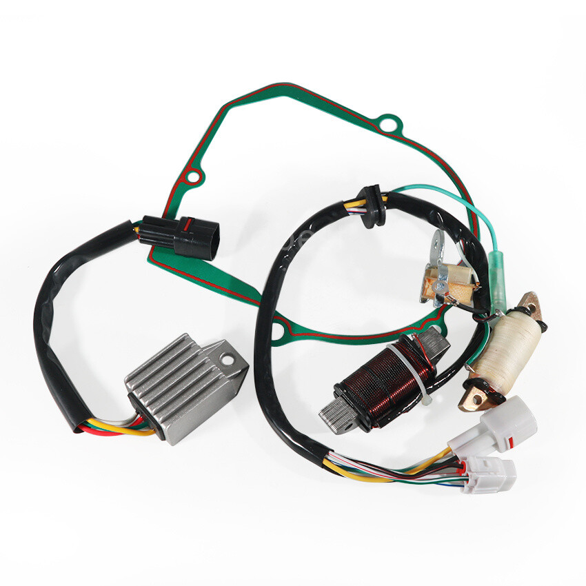 Raptor 700 Stator Stator &amp; Gasket For Yamaha Raptor 350 (2004-2013) &ndash; YFM350 Charging System Replacement Yamaha Raptor 350 Stator