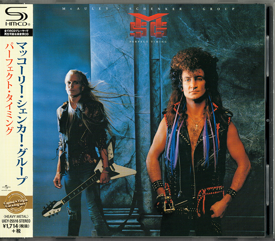 MSG~ McAuley Schenker Group ~ Perfect Timing (1987) SHM-CD 2020