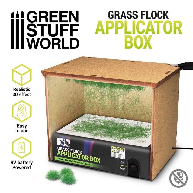 Static Grass Tree Flocking Powder Applicator Kit - Flocking Machine For ...
