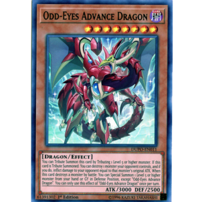 ODD-EYES ADVANCE DRAGON *** ULTRA RARE MINT/NM DUPO-EN011 YUGIOH