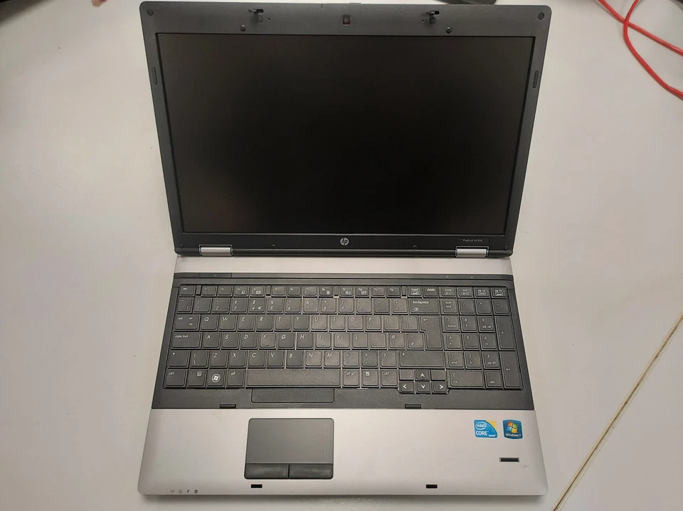 HP ProBook 6550b 250GB HDD Core i3 M370 2GB RAM 15.6" Laptop NOT HOLDING CHARGE  - Image 2 of 3