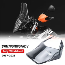 Motorcycle Windshield Windscreen Visor Viser FOR 390 790 890 ADV Rally 2017-2021