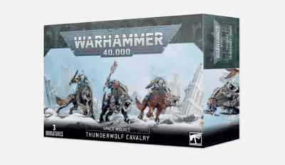 Space Wolves Thunderwolf Cavalry Warhammer 40K New in Box