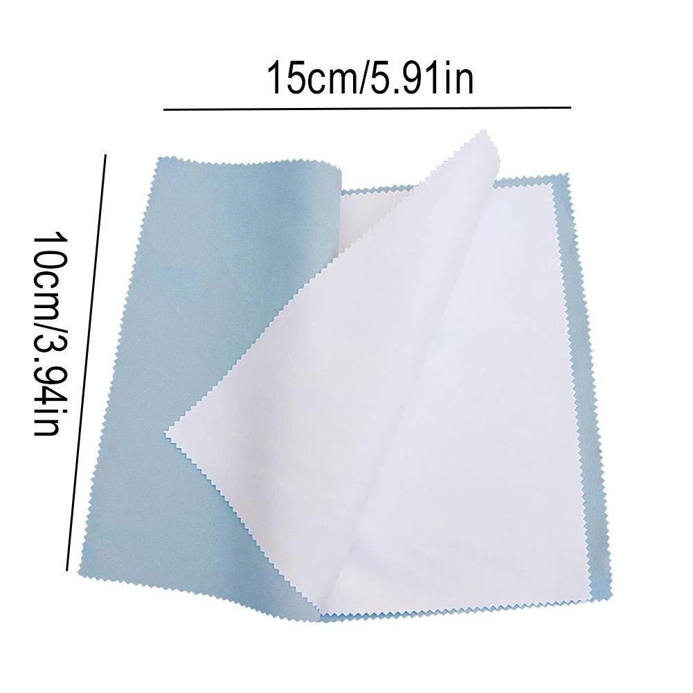 Jewelry Cleaning Polishing Cloth Silver Gold Brass Multiple Layer