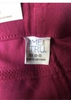Time & Tru Womens Full Length Soft Knit Raspberry Pink Jeggings XS (0-2) NWT — photo 9