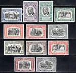 El Salvador Stamp Scott #606-611, C111-C116, Lot of 12, MLH, SCV$10.65