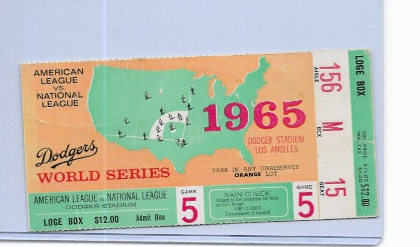 1965-world-series-game-5-ticket-stub-dodgers-sandy-koufax-shutout-very