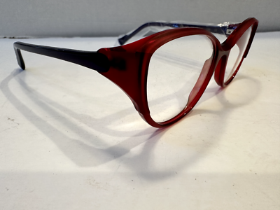 Caroline Abram AVA 659 Red Cat Eye Eyeglasses Frames NEW 51  display picture 3