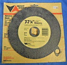 Vermont American 7-7 1/4" Masonry Saw Blade Made In USA (Free & Fast Shipping!)