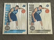 Deron Williams 2005-06 Topps First Row Baseline Rookie Blue #/149 & Silver #/99