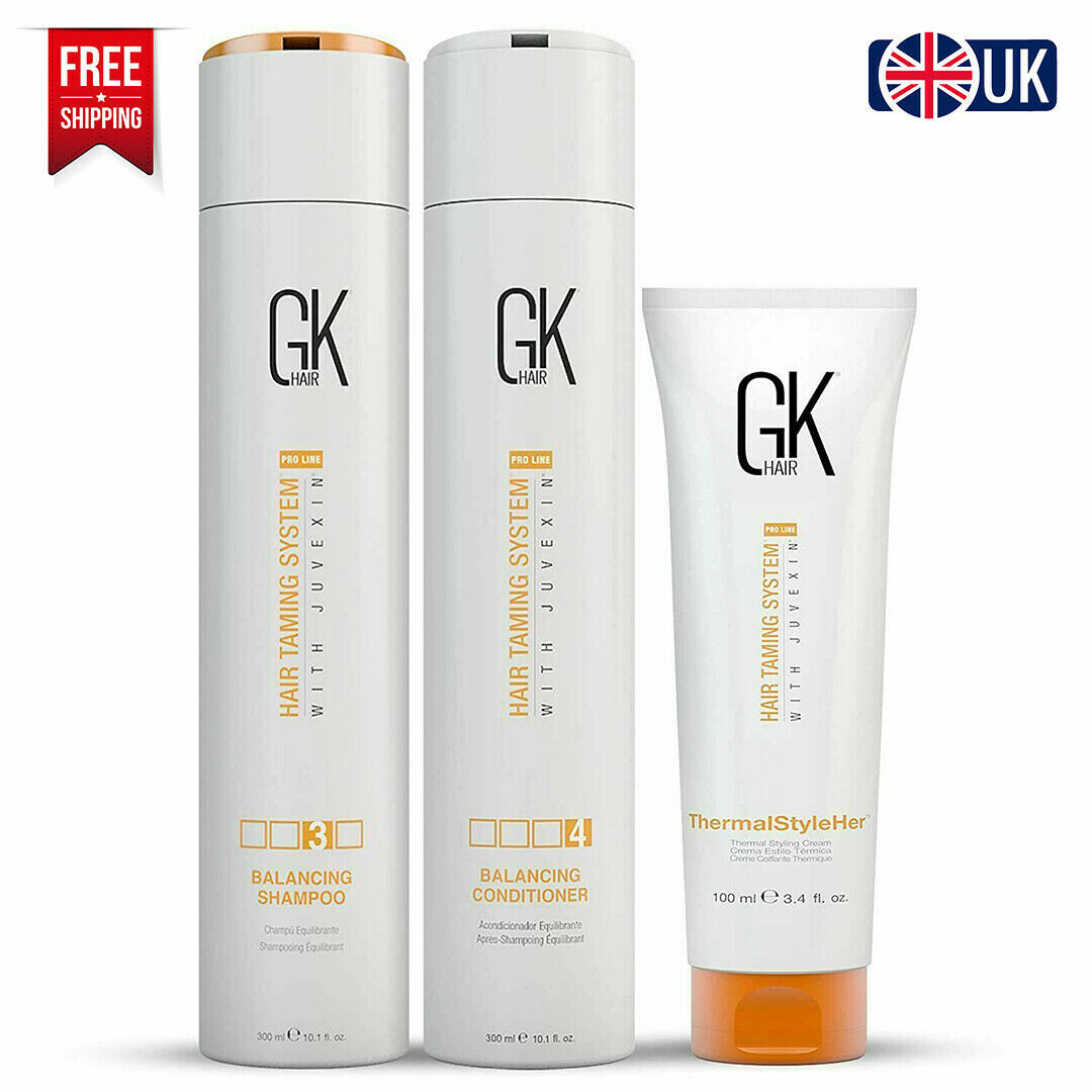 Champú y Acondicionador GK HAIR Equilibrio Sin Sulfato 300ml  ThermalStyleHer 100