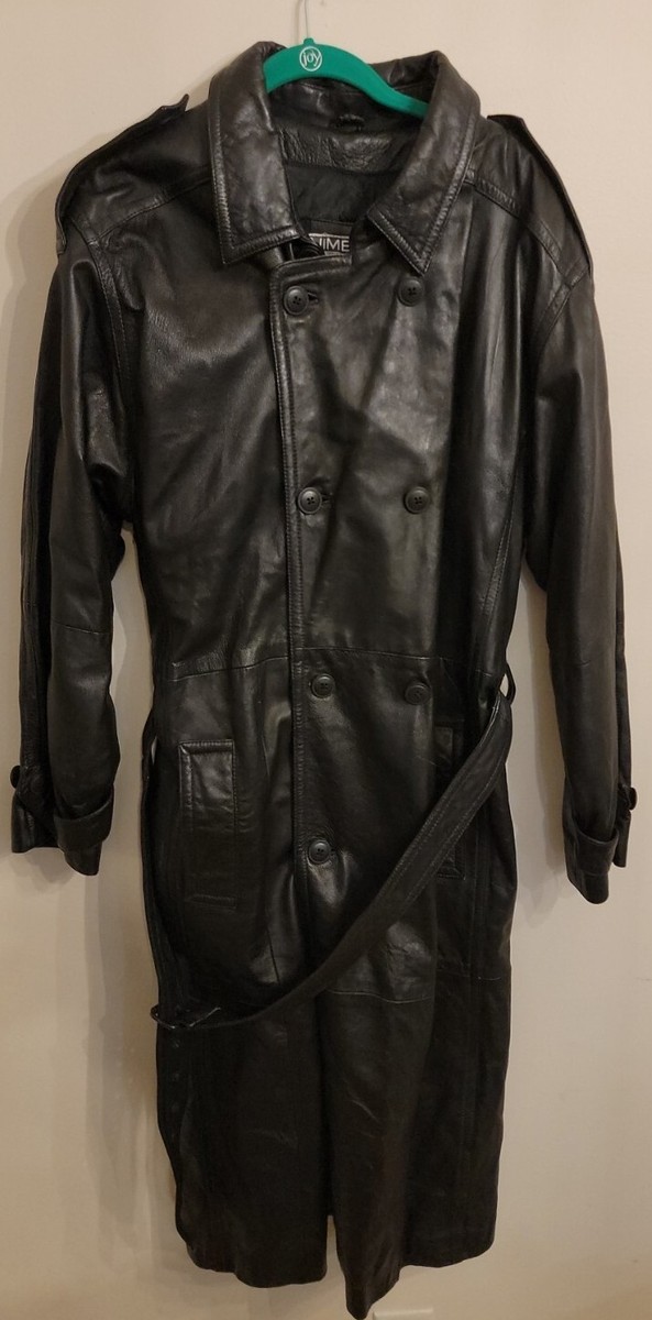 ジャケット・アウター noill vintage long leather trench coat noill vintage long leather trench coat
