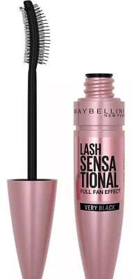 Maybelline NY Lash Sensational Volume Mascara, Very Black, 9,5 ml, Gratis  