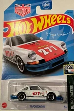 2023🔥HOT WHEELS, '71 PORSCHE 911, 9/10 RETRO RACERS 126/250 URBAN OUTLAW