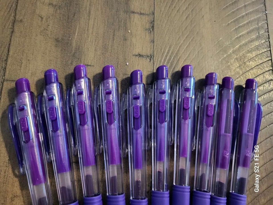 NEW Pentel WOW! Retractable Gel Pen GREEN INK, BULK