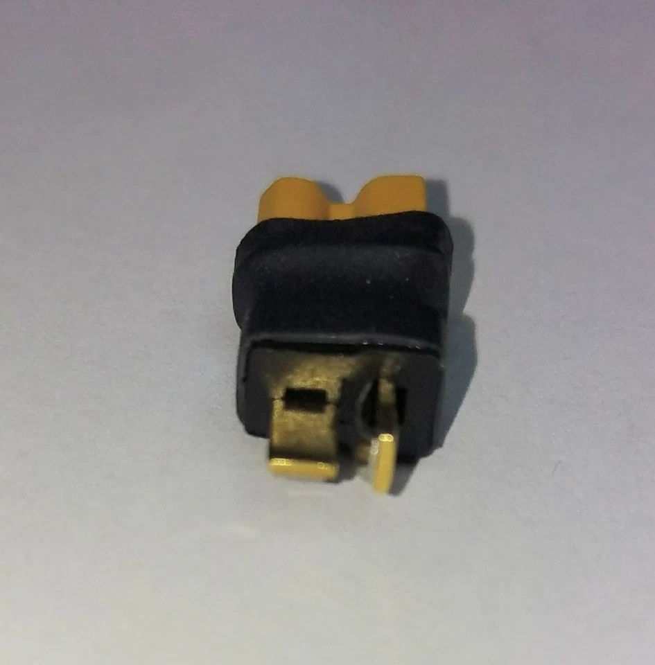 2x XT30-Buchse auf mini T-plug/T-Dean Stecker Adapter Ladekabel Akku Modellbau - Bild 3 von 3