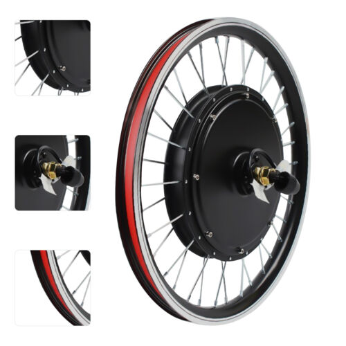 NEW EBike Conversion Kit Electric Bike Motor Front Wheel Kit 48V 1000W 20 inch eBay