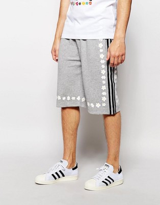 adidas knee length shorts