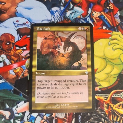 MTG Backlash   Invasion 2000 Magic The Gathering Og Multicolor Card 