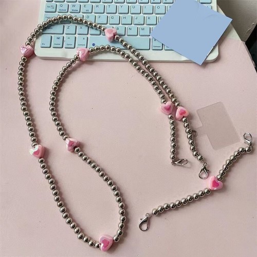 Gradient Love Heart Phone Chain for For iPhone/Samsung For iPhone/Samsung - Photo 8/8