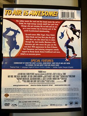 Grind (DVD, 2003) | Mike Vogel/Adam Brody Skateboarding Comedy
