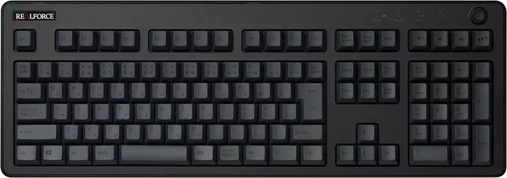 Topre REALFORCE R3 / R3HA11 Bluetooth 5.0 JP layout 112 Keys Dark Gray New