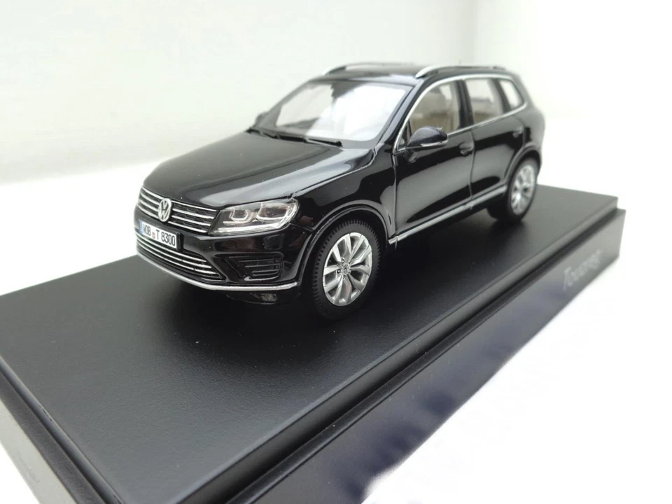+ VOLKSWAGEN VW Touareg 2 Facelift Herpa En 1:43 Negro De 2015 7P1099300AC9X - Imagen 2 de 4
