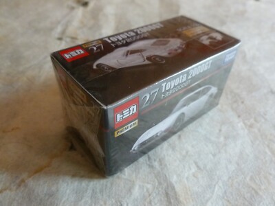 TOMICA Premium #27 Toyota 2000GT 1/59 scale (Unopened, New in Box)